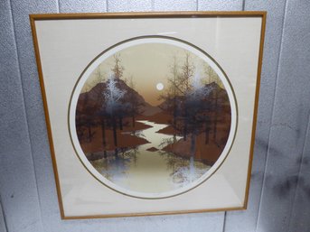 Framed, Signed And Numbered Print - North Brook By James Hagen