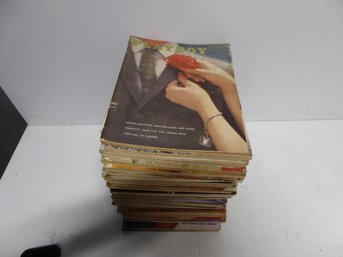 Lot Of 29 Vintage Playboy Magazines