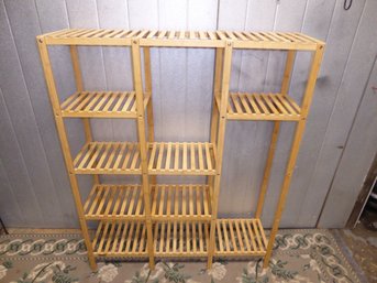 Bamboo Plant Stand