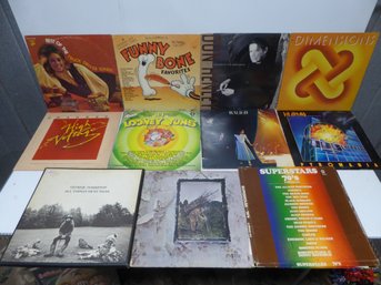 Lot Of 11 Vintage LP Records