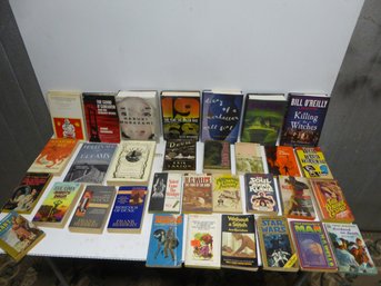 Lot Of Hard And Soft Cover Books