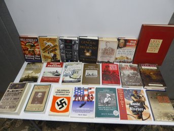 Lot Of Hard And Soft Cover War Time Books