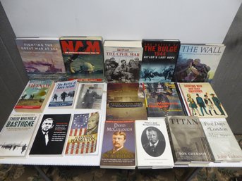 Lot Of Hard And Soft Cover War Time And Historical Books