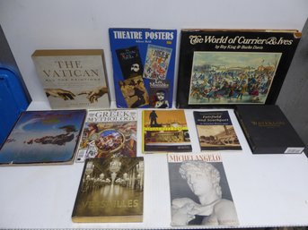 Lot Of Hard And Soft Cover Books - Artist Lot