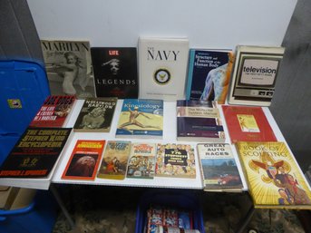 Lot Of Hard And Soft Cover Books