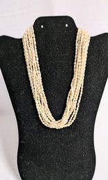 Multi Strand Fresh Water Pearl Necklace