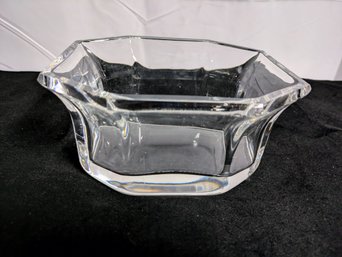 Vintage Kosta Boda Crystal Bowl #58904, Signed By Bengt Edenfalk