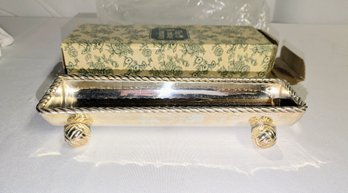 The Bombay Company Silver Plated Cracker Boat