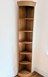 6 Shelf Wood Corner Unit