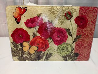 J. Brinley Tempered Glass Cutting Board