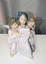 Vintage LLADRO #4542 'Angels Group' Choir Figurine - Retired Piece