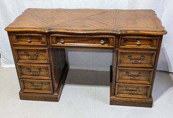 Vintage Cote Furniture Wood 7 Drawer Desk