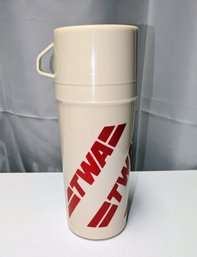Vintage TWA Airlines Thermos - 1 Liter