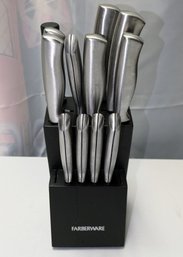 12 Piece Farberware Knife Set With Storage Block
