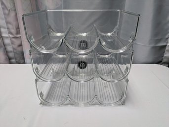 Set Of 3 M Design Plastic Water Bottle/Wine Storage Racks
