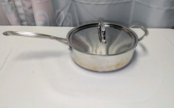 Cuisinart Covered #733 - 3.5 Quart / 12 Cup Induction Ready Sautee Pan