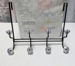 4 Double Hook Over The Door Coat/Clothes Hanger