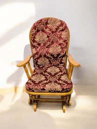 Vintage Wooden Rocking Chair Glider
