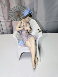 Lladro 'Trino At The Beach' Figurine