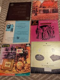 3 Albums Of Tchaikovsky, Arthur Rubenstein, Hayden, And Schuman