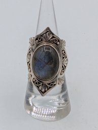 Sterling Labradorite Ring Size 7