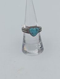 Sterling Turquoise Ring Size 7