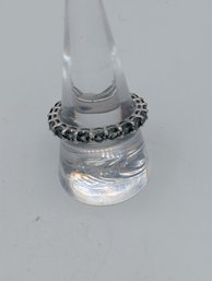 Sterling Eternity Band Size 10