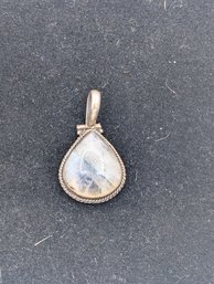 Sterling Moonstone Pendant