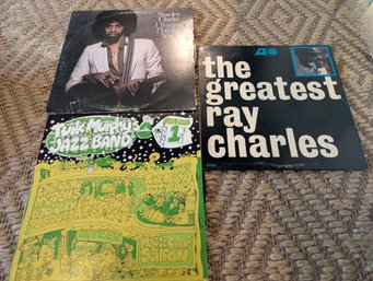 Vintage Vinyl Records: Stanley Clarke, Turk Murphy's Jazz Band, And Ray Charles