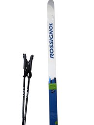 Rossingol Back Country 195 XL Skis And Ski Poles