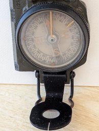 Vintage US Military Lensatic Compass - Manufactured By Marine Compass Co.