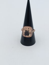 Sterling Morganite Ring Size 9