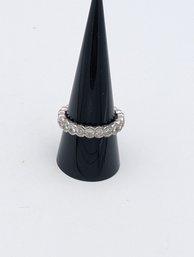 Sterling Cubic Zirconia Ring Size 10