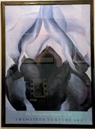 Framed Art Print 'black Iris' By Georgia O'Keeffe