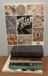 Vintage Assorted Art And Architect Table Top Books, Rodin, Nevelson, Escher, And More