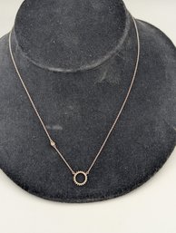 Sterling Eternity Necklace