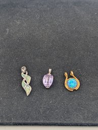 Sterling Pendant Lot