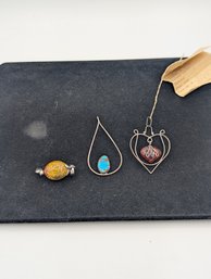 Sterling Pendant Lot