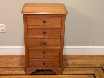 Grange, French, Louis Phillipe Style Cherry 5 Drawer Nightstands/chests Of Drawers  - 1 Of 2