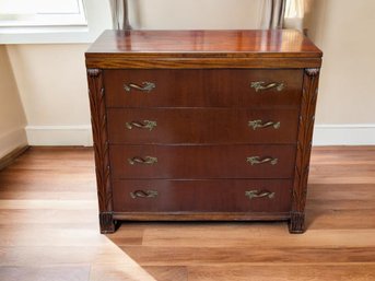John Stuart, Fine Furniture, Midcentury MCMRosewood 4 Drawer Nightstand Chest/Dresser  - 2 Of 2