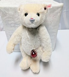 Steiff Limited Edition Berry Teddy Bear With Swarovski Crystal Accents &  COA - Collectors Item