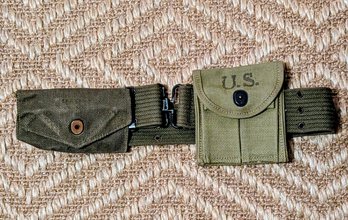 Vintage US Army Utility Belt