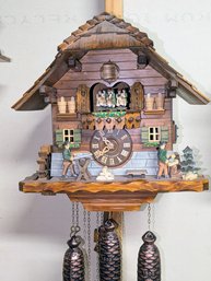 Anton Schneider Sohne Black Forest Chalet Style Cuckoo Clock - #1