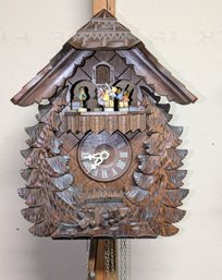 Adolf Herr, Black Forest Romance Brand Cuckoo Clock With A Swiss Musical Movement/plays Two Songs-  #2