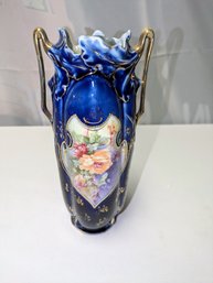 Antique/Vintage Royal Vienna German Porcelain Double Handled Vase