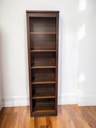Crate & Barrel Tall Darwood Stand And Bookcase