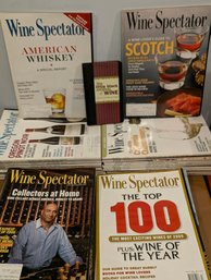 50 Wine Enthusiasts Magazines And A Little Blackbook For The Serious Wine Taster