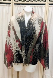 Barbour 100% Wool Graphic Multipattern Scarf