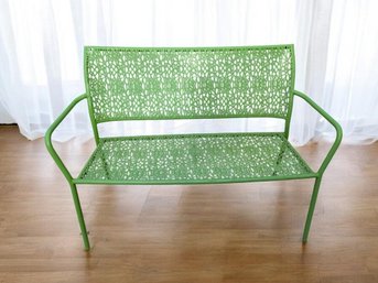 Martini Steel Frame Garden Bench