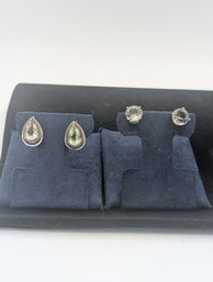 Green Quartz Earrings